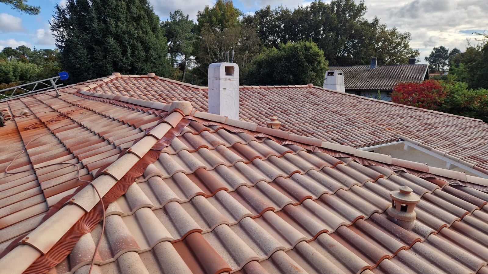 Pose de gouttière Andernos